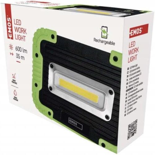 EMOS LAMPA WARSZTATOWA LED 5W NAŚWIETLACZ ŁADOWANIE - zdjęcie 1 EMOS LAMPA WARSZTATOWA LED 5W NAŚWIETLACZ ŁADOWANIE