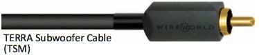 WIREWORLD TERRA SUBWOOFER CABLE (TSM) 4 m