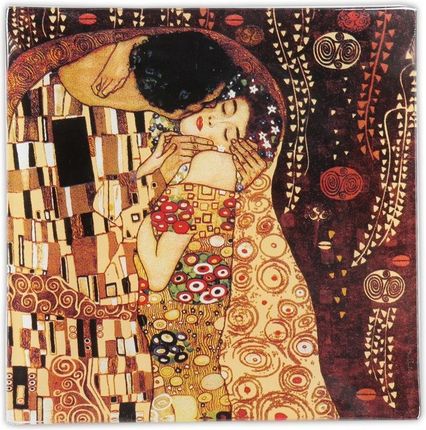 Carmani Talerz Dekoracyjny The Kiss G Klimt 13X13Cm Box (1981071)