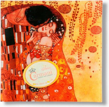 Carmani Talerz Dekoracyjny G Klimt The Kiss 13X13Cm (1981241)