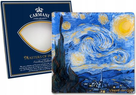 Carmani Talerz Dekoracyjny Van Gogh Gwiaździsta Noc Box (1987310)