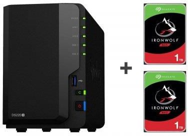Dysk NAS Synology DS220+ 2TB (DS220+2XST1000VN002) - Opinie