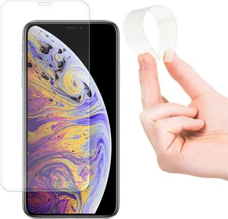 Wozinsky Nano Flexi hybrydowa elastyczna folia szklana szkło hartowane iPhone 12 mini