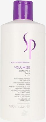 Wella System Proffesional Volumize Shampoo Szampon 500 ml