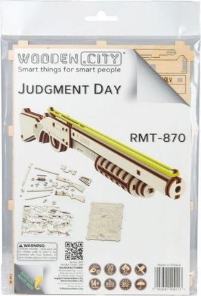 Wooden City Puzzle 3D Pistolet Judgment Day RMT-870 (4245)