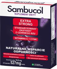 Zdjęcie Sambucol Extra Strong 30 kaps + Moller's Forte Tran norweski 112 kaps. - Lewin Brzeski