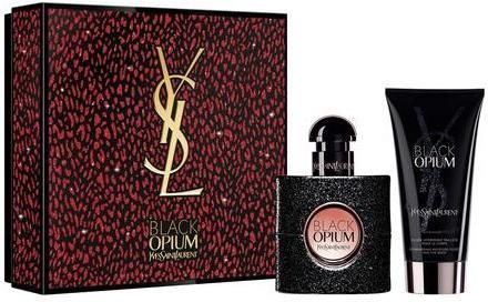 Yves Saint Laurent Black Opium Zestaw Woda Perfumowana 30Ml + Balsam Do Ciała 50 Ml