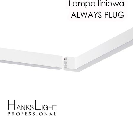 HANKSLIGHT LAMPA LED , LINIOWA, ZWIESZANA 1200MM