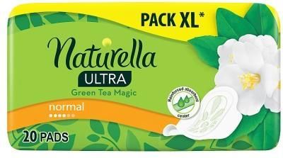 Naturella Green Tea Magic Ultra Normal Podpaski ze skrzydełkami 20 szt.