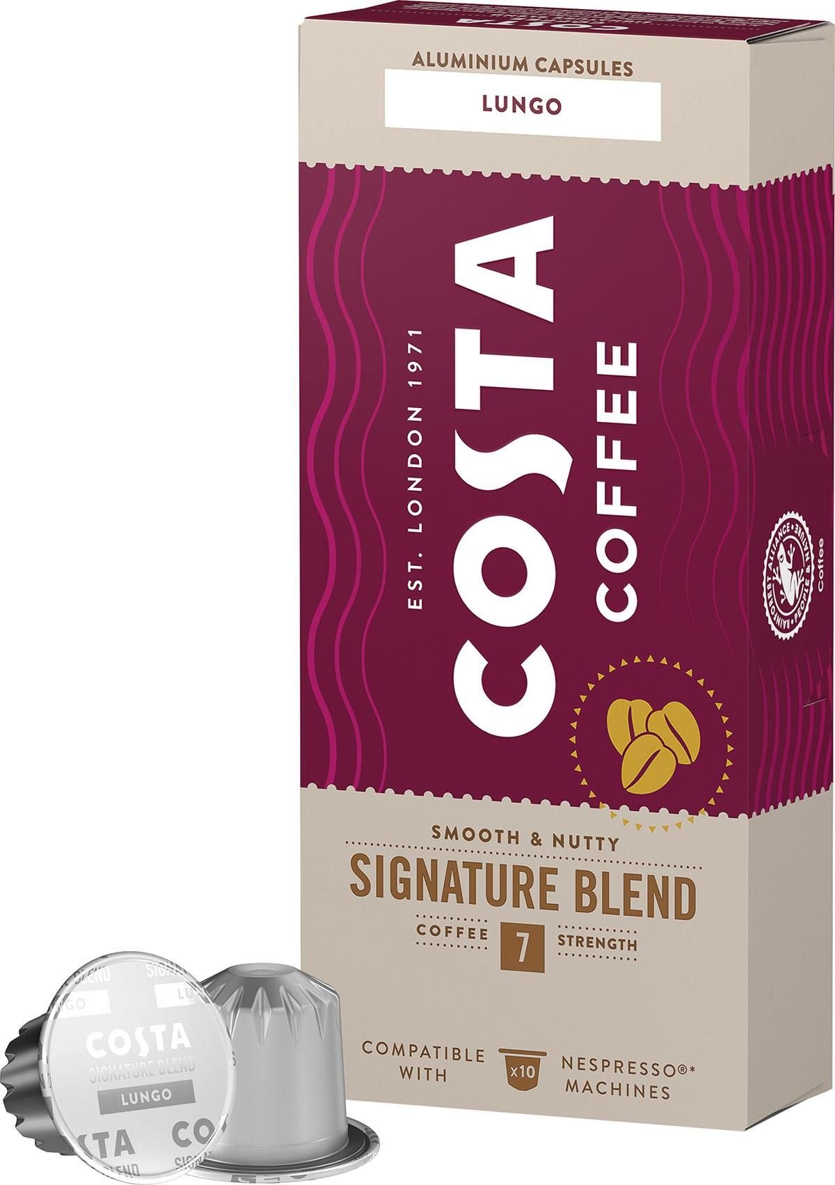 Costa Coffee Signature Blend Lungo kawa w kapsułkach kompatybilna z ekspresami Nespresso - 10 szt.