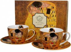 Zdjęcie Duo Filiżanki Ze Spodkami 300Ml Komplet 2Szt. The Kiss By Gustav Klimt - Puck