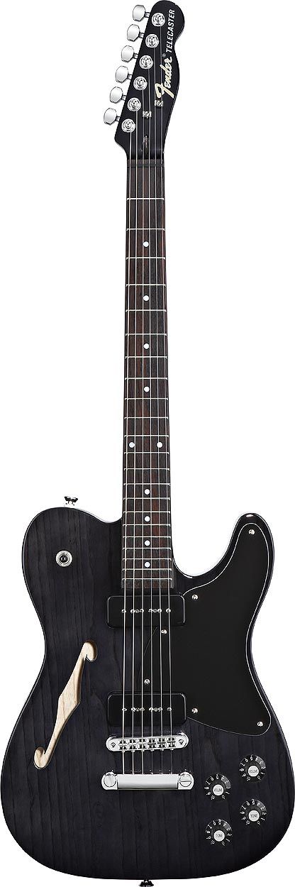 ギター Fender Telecaster thinline Jim Adkins Fender Jim Adkins JA-90 Telecaster Thinline LRL SWT - Fender