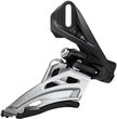 SHIMANO DEORE M4100 SIDE SWING D-TYPE - srebrny/czarny