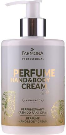 Farmona Professional Perfumowany Krem ​​Do Rąk I Ciała Perfume Hand&Body Cream Gold 300ml