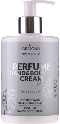 Farmona Professional Perfumowany Krem ​​Do Rąk I Ciała Perfume Hand&Body Cream Silver 300ml