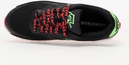 Nike Air Max 90 Worldwide Pack Black/Flash Crimson-Green Strike