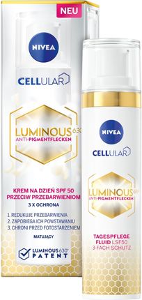 Nivea Cellular Luminous 630 Krem Na Dzień Przeciw Przebarwieniom 40Ml