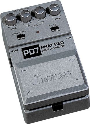 ベース Ibanez PD7 PHAT-HED BASS OVERDRIVE Ibanez PD7 Phat-Hed Bass Overdrive - Ceny i opinie - Ceneo.pl