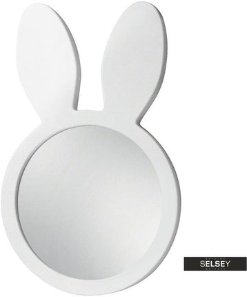 Giera Design Selsey Lustro Bunny Białe