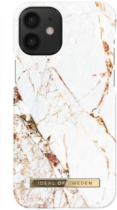 Ideal Fashion Case etui ochronne do iPhone 12 mini 5,4 Carrara Gold (IEOID54CG)