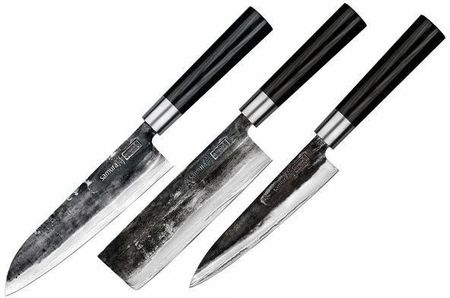 Samura Super 5 zestaw trzech noży kuchennych (SP50220)
