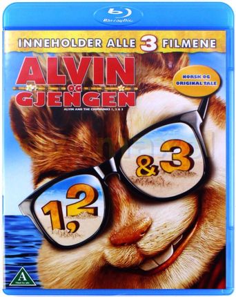 Alvin and the Chipmunks 1-3 (Alvin i Wiewiórki 1-3) (3xBlu-Ray)
