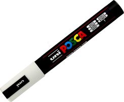 Zdjęcie Uni Marker Plakatowy 1.8-2.5Mm Biały Okrągły Posca Pc5M - Kraśnik