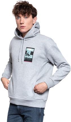 LEE GRAPHIC RELAXED HOOD GREY MELE L82YTTMP
