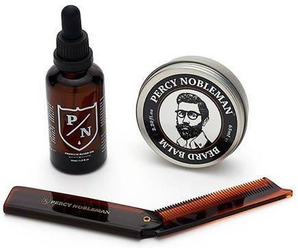 Percy Nobleman Premium Beard Care Kit Zestaw brodacza