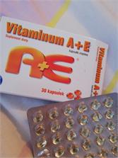 Vitaminum A + E (2500j.m + 100mg) 30kaps.