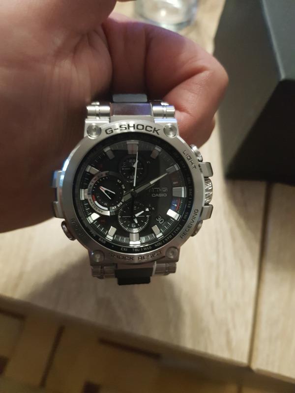 Casio G Shock Metal Twisted G 2 Way Sync Mtg B1000 1aer Zegarki Meskie Ceny I Opinie Ceneo Pl