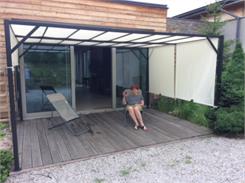 Garden Point Pergola Tarasowa Metalowa Santorini 3X4M Kremowa (Gap086)