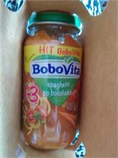 Bobovita Spaghetti Po Bolońsku Po 12 Miesiącu 2X250G