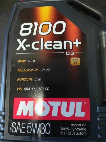 motul 5w30 xclean plus