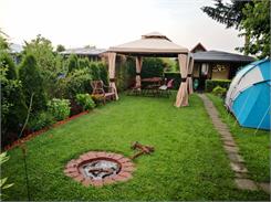 GardenPoint Pawilon ogrodowy z moskitierą Walencja 3x4m Beżowy
