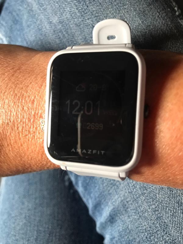 xiaomi amazfit bip white cloud