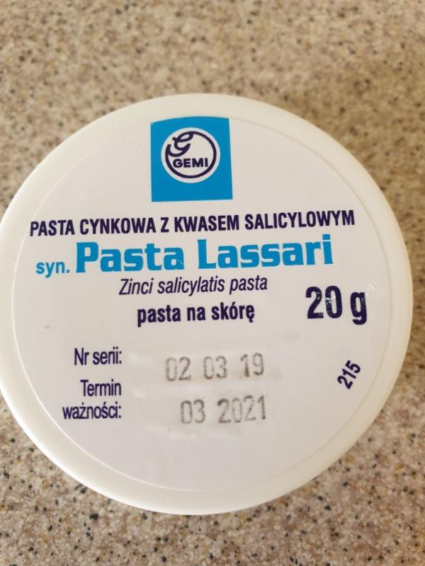 Pasta cynkowa z kwasem salicylowym 20g - Opinie, cena na 