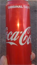 Coca cola puszka 0,33l