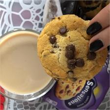 Milka milka cookies sensations choco inside 156g