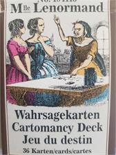 Karty do wróżenia mlle lenormand
