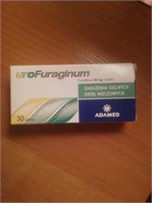 Urofuraginum 50 mg, 30 tabletek