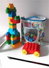 Mega Bloks 60 elementów Torba niebieska DCH55