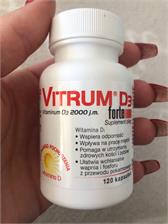Vitrum D3 Forte 2000 J.M. 120 kaps.