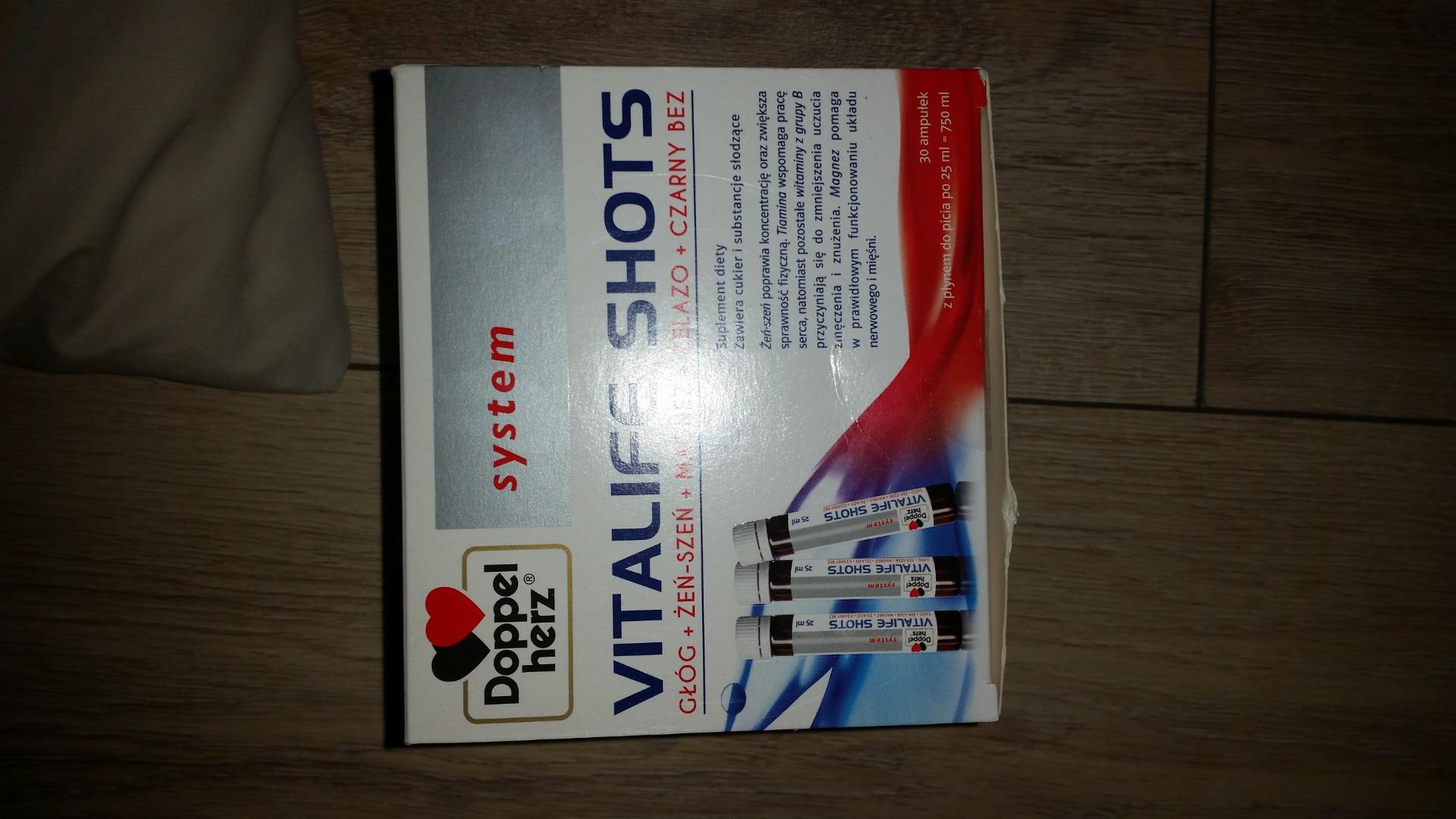 Doppelherz System Vitalife Shots 30 Amp Energia Opinie i ceny na Ceneo.pl