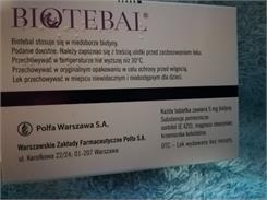 Biotebal 5mg 60 tabl.