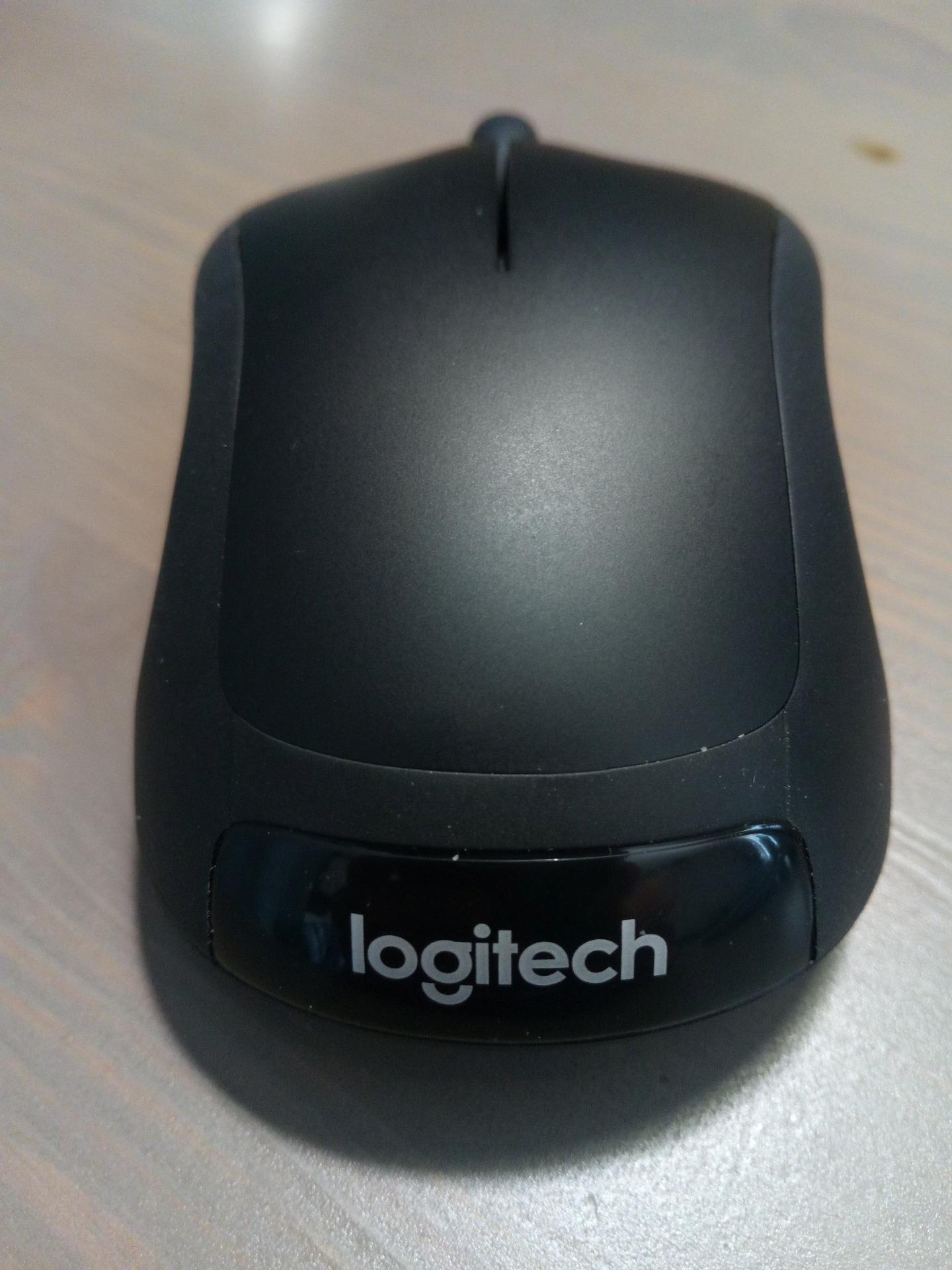 Logitech wireless mouse m310 silver black usb обзор