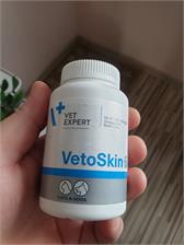 Vet Expert Vetoskin preparat na skórę i sierść dla psów i kotów 90kaps.