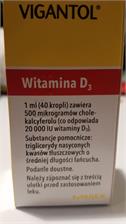 Vigantol 20 000IU krople doustne 10ml