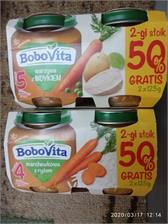 Bobovita Zupka Marchewkowa Z Ryżem Po 4 Miesiącu 2X125G