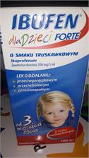 Ibufen Forte dla dzieci 200mg/5ml zawiesina smak truskawkowy 100ml